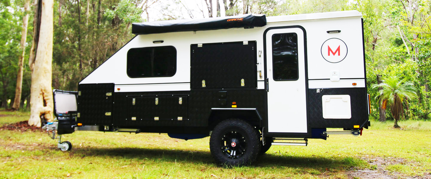 Modcon RV off road hybrid camper trailers C3P driver's side